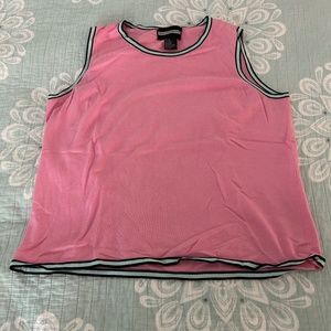 Fun pink sweater tank